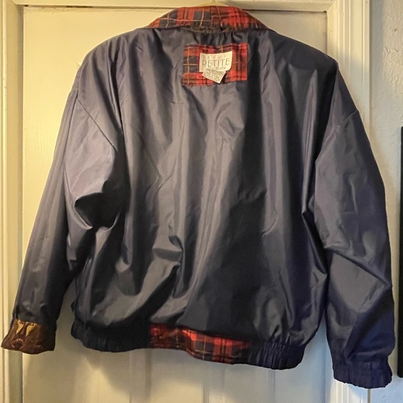 Vintage 80s Petite Sophisticate Windbreaker - Picture 8 of 13